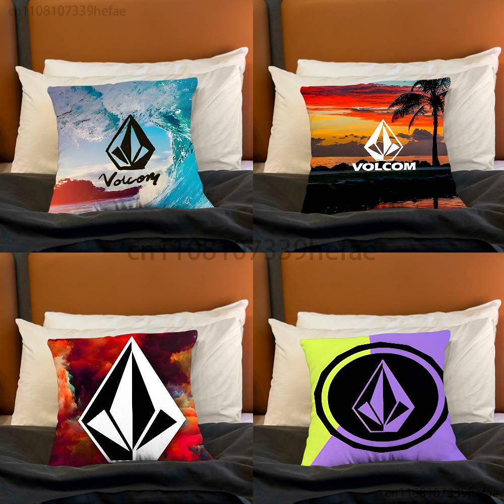 VVOLCOMS Sport Style Pillow Cases for Bedroom Living Room Sofa Home Decor Polyester Cushion Cover with Zipper
