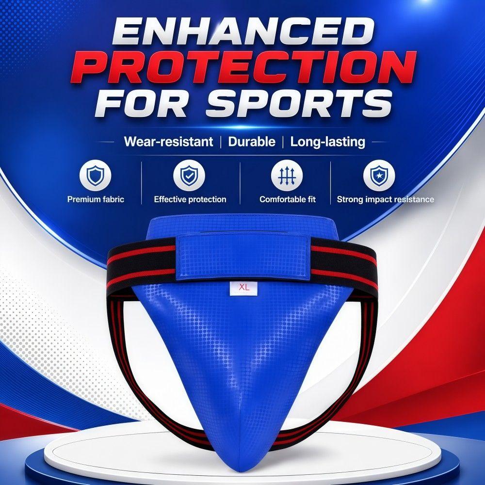 Breathable Taekwondo Groin Guard Shockproof Boxing Groin Pad Adults Children