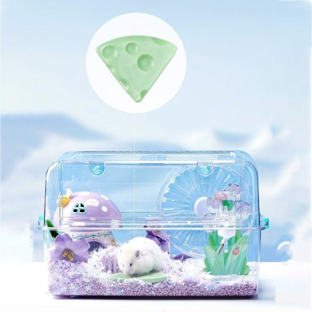 Portable Pet Cooling Pad Non-Slip Cooler Bed Portable Hamster Ice Pad  Cage Mat