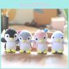 Adorable Cute Penguin Plush Toy Keychain Cartoon Bag Charm Soft Stuffed Doll
