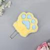 Милый плюшевый брелок в виде кошачьей лапки, подвеска в виде плюшевой медвежьей лапки, брелок для автомобиля, сумка, кулон, украшение для вечеринки