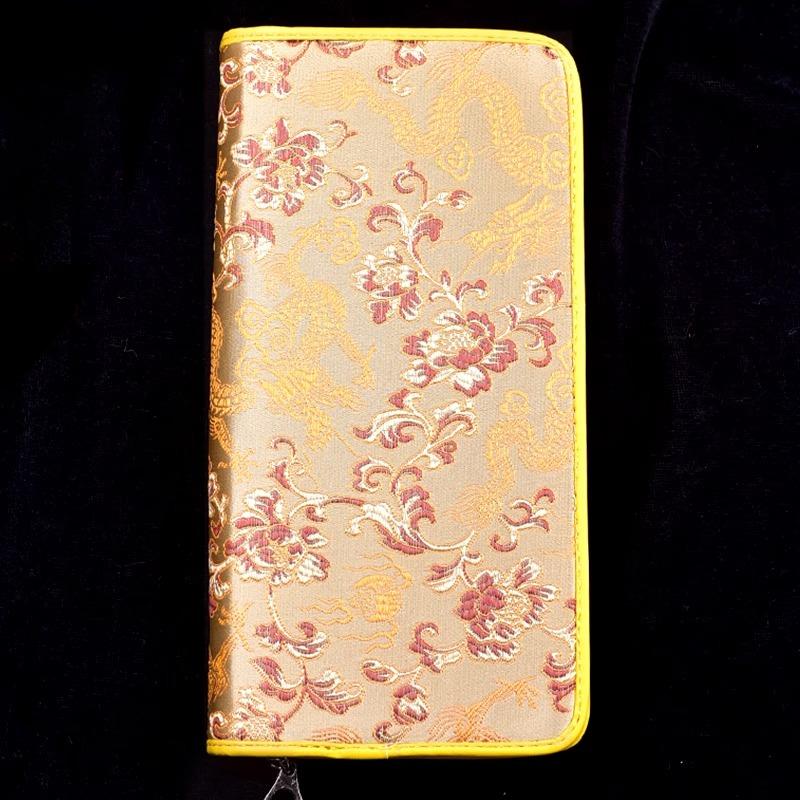 Китайский характерный подарок: Кошелек Yunjin, этническая вышивка ручной работы, подарок на день рождения для матери, праздничный подарок, женский кошелек