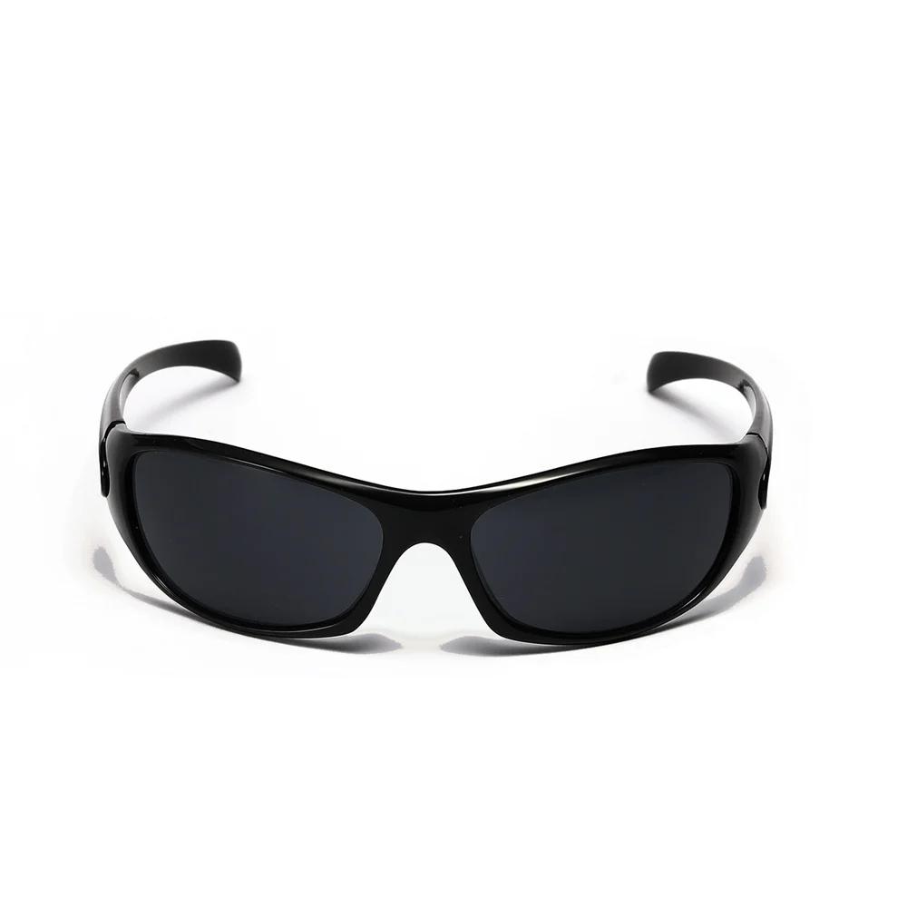 Солнцезащитные очки Y2K Silver Color Hollowed Out Future Sense of Technology Hot Girls Net Red Sunglasses Women Sunglasses Trendy Men
