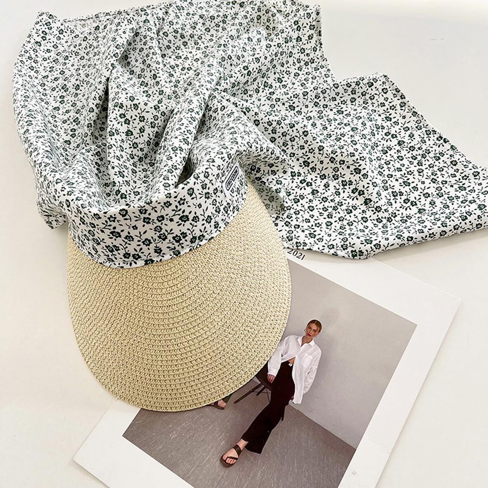 Fashion French Retro Headscarf Hat Sweet Loli Quick Drying Sun Hat Lace-Up Foldable Peaked Cap For Women Spring And Summer