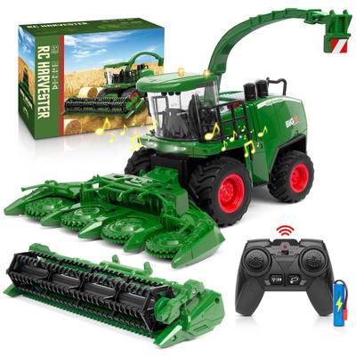 Игрушечный комбайн-трактор с дистанционным управлением