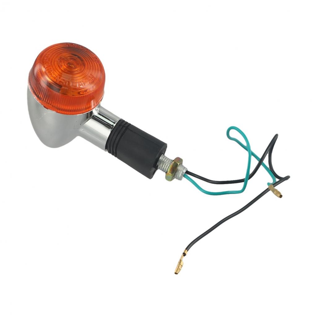 With Electroplating Turn Signal Light Blinker Easy Installation
