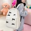 Niche Bow Schoolbag Junior High School Girls Large Capacity Backpack Middle School High School Students College Students Backpack