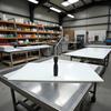 Professional Fiberglass Laminating Roller, Aluminum Alloy, 28x100mm, Quick Release Bubble Eliminator for Composite Materials, Boat Building,