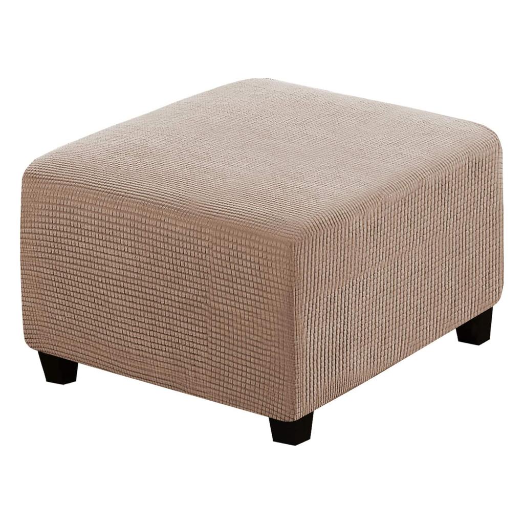 Square Elastic Step Cover Thickened Full Cover Square Low Stool Cover Household Sofa Step Stool Protection Cover