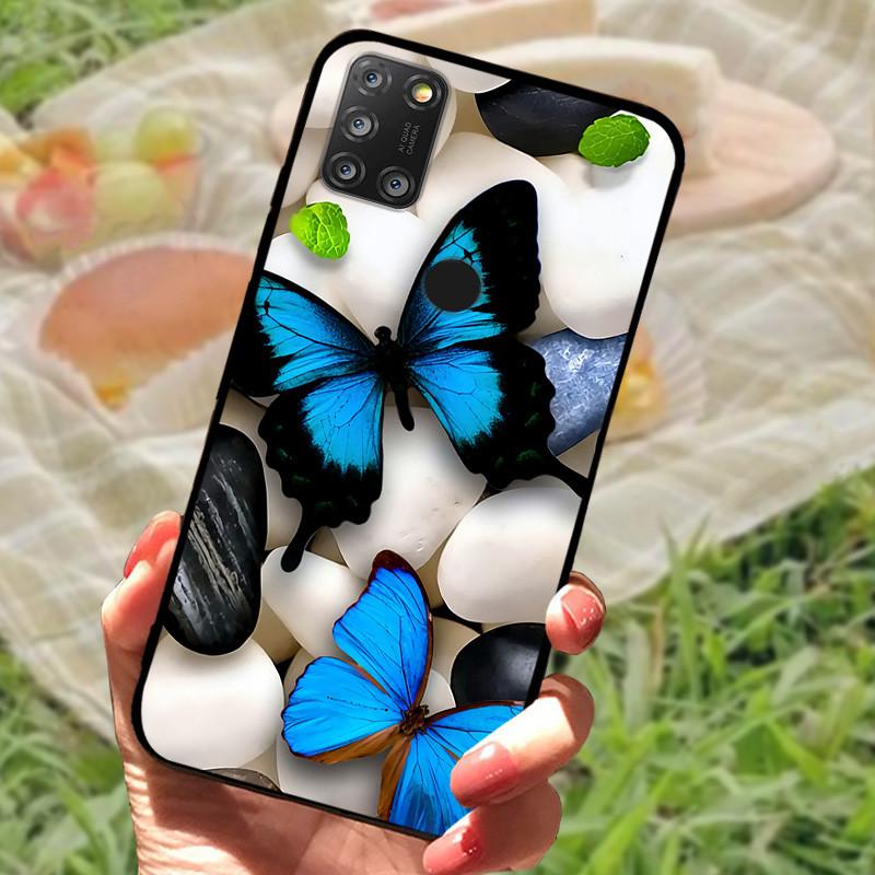 For Alcatel 3X 2020 Case Marble Silicon Back Cover Phone Case For Alcatel 5X 5061 / 3X 2020 4 Cameras Cases Soft bumper Funda