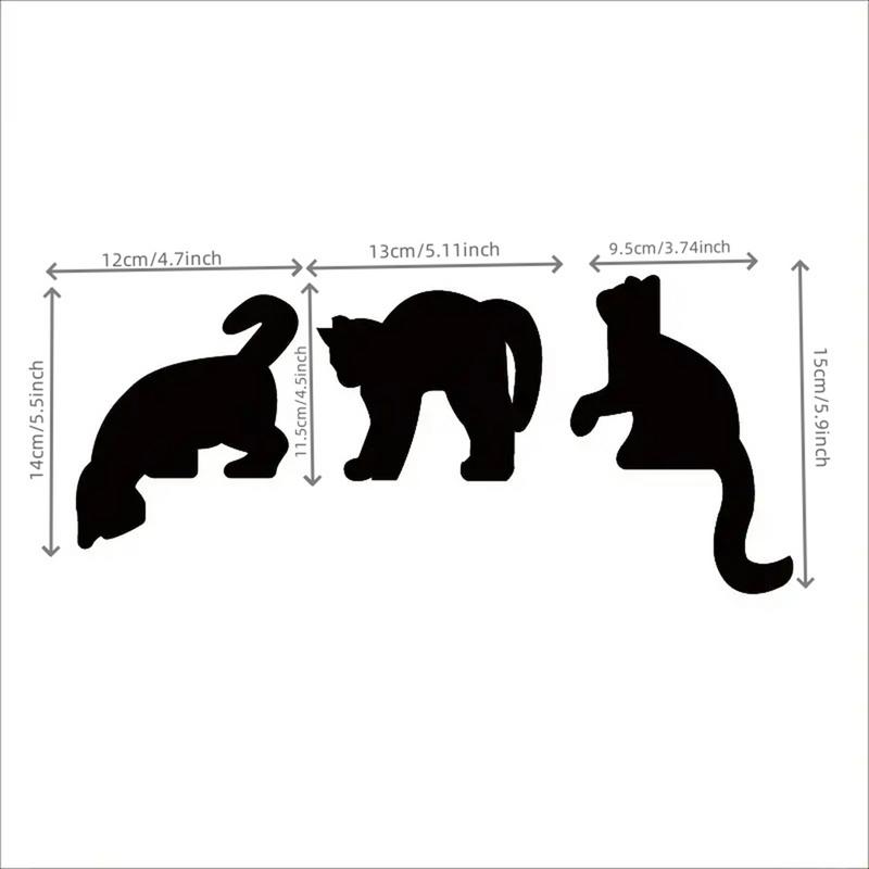 Угловой знак на дверь на Хэллоуин, милая птица, ведьма, кошка, черное деревянное подвесное украшение для вечеринки, дома, стены, двери, рамы, украшения