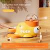 Yellow Duck Leakage Freeze-dried Self-hi Relieve Boredom Feeder for Cats & Dogs Pet Toy
