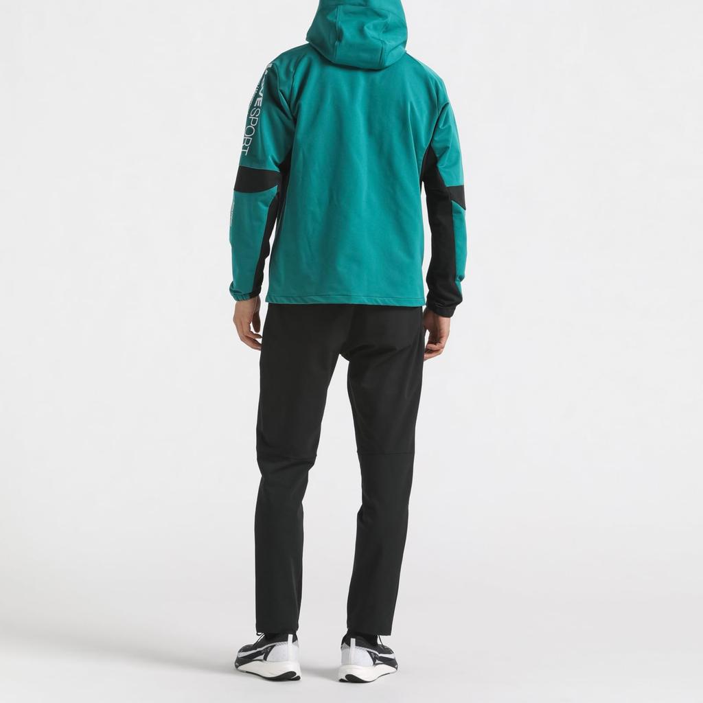 Long Pants Descente HEATNAVI TOUGH Soft Shell Tapered Pants Water Repellent Training Running M [Move Sports] BK00(ST4FPZ23M)