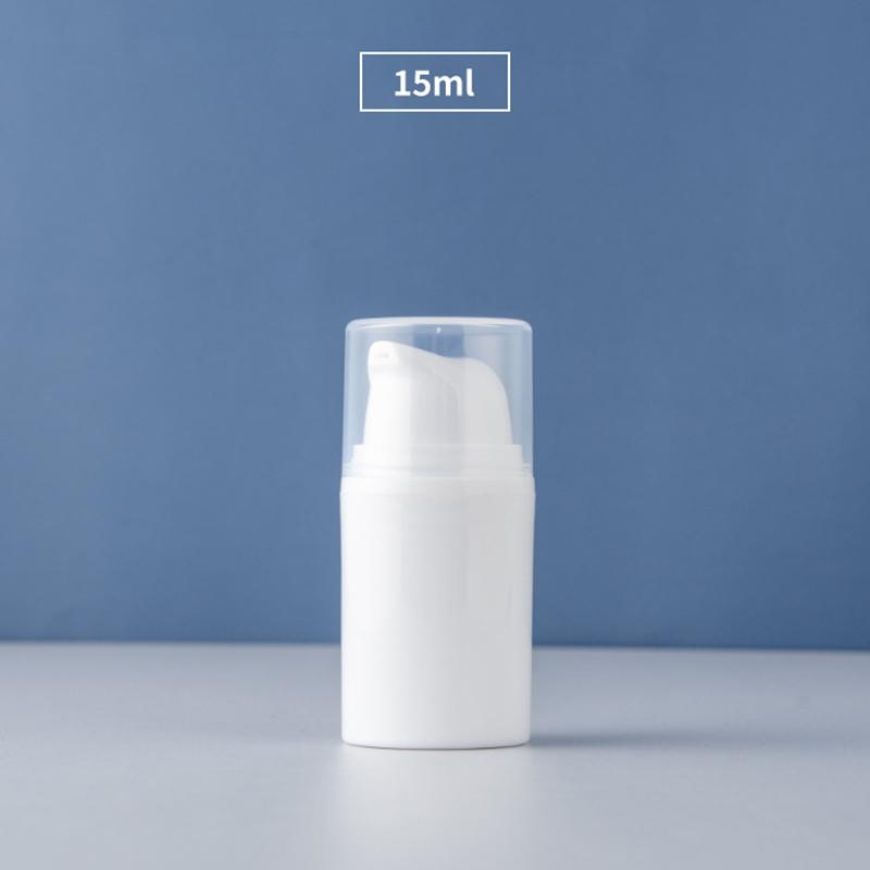 15/30/50Ml Empty Airless Pump Bottles Mini Lotion Vacuum Cosmetic Containers Women Make Up Travel Emulsion Bottle