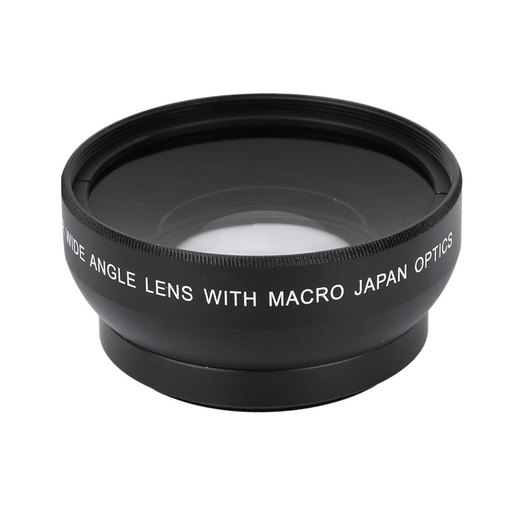 0.45X Magnification High Definition Wide Angle Lens for 49mm Mount Camera