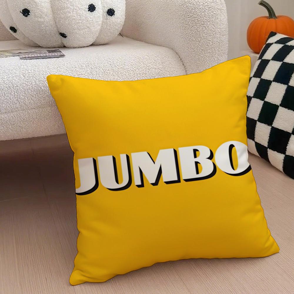 Модная Роскошная JJumbo Повседневная Наволочка Чехол для Декоративной Подушки Скрытая Пуговица Прочный Полиэстер Подушка на Стул