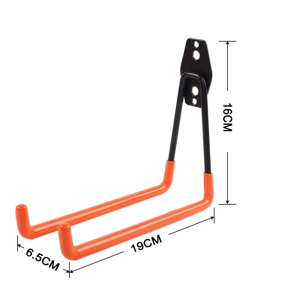 Сверхпрочные металлические крючки для гаражных и садовых инструментов