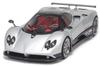 Почти Реальный Pagani Zonda F 2005 Grigio Mercurio Масштабная Полностью Литая Модель Автомобиля - - 1/18 (850401001)