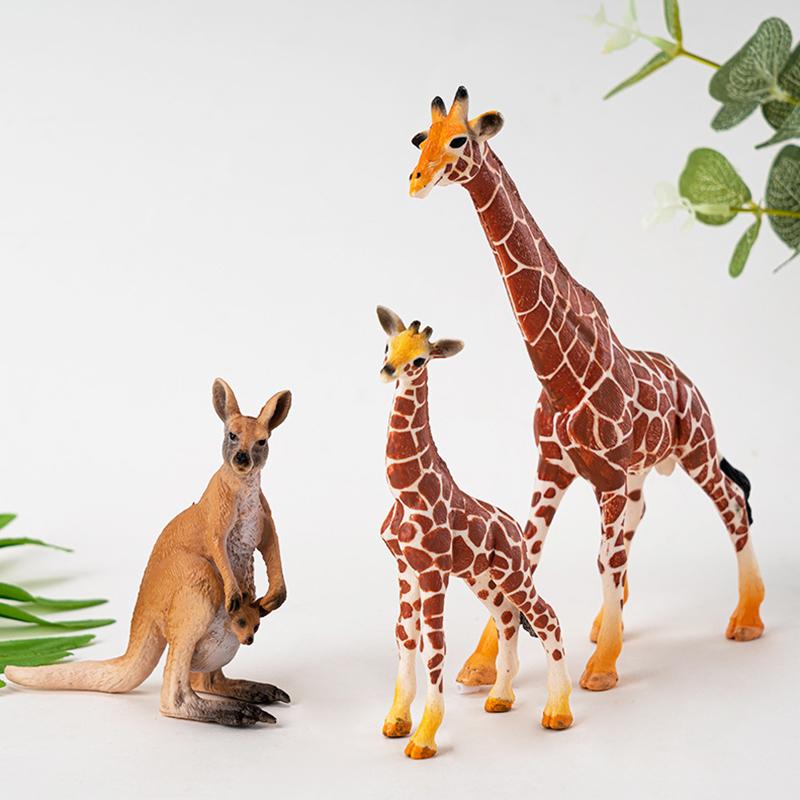 Сафари вечеринка жираф лев слон животные торт топпер украшение торта детский первый день рождения декор