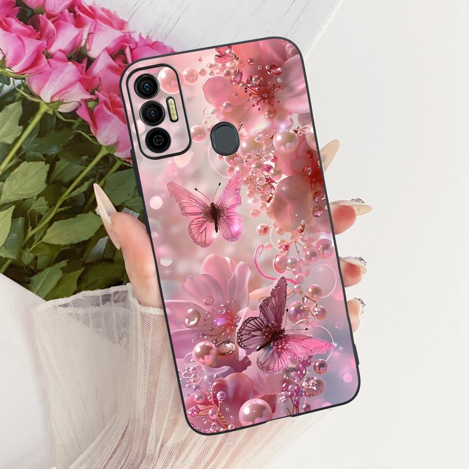 Чехол для Tecno Spark 7 Pro Чехол Spark7 T KF6p Новый Роскошный Расписной Чехол Мягкий Силиконовый Чехол Для Tecno Spark 7P 7T Spark7 Pro Funda Сумки
