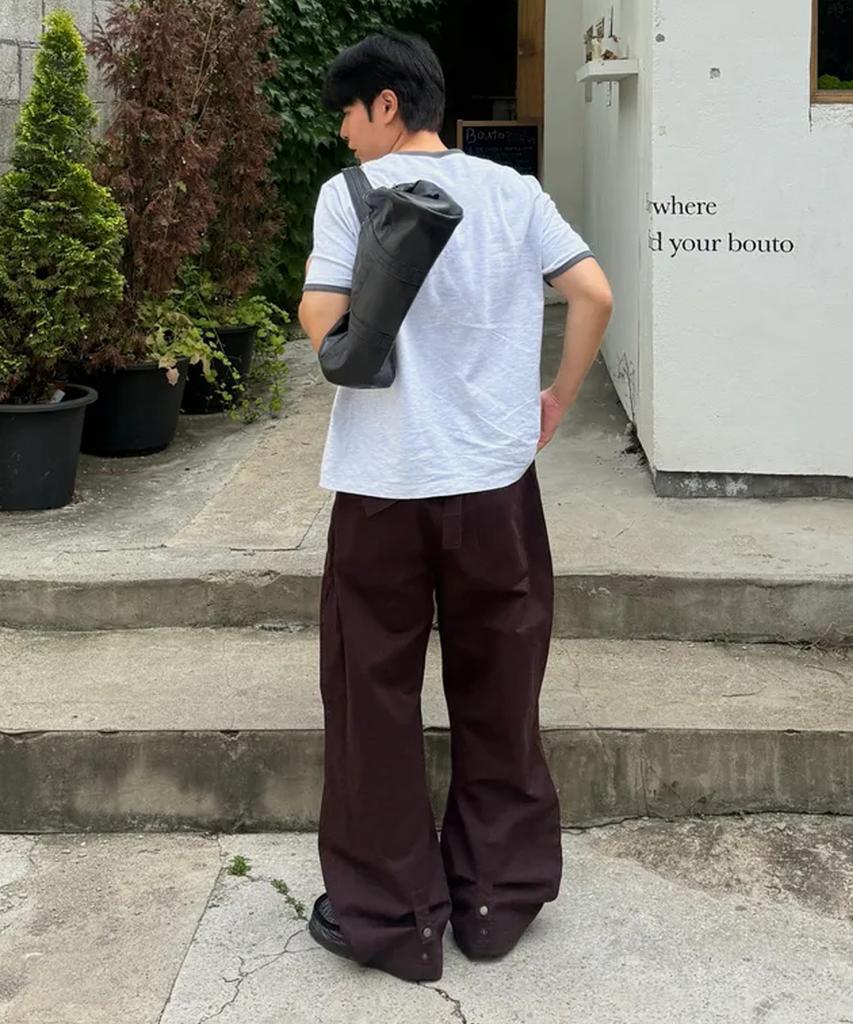 INTEMPOMOOD Fireworks Wide Pants_Burgundy