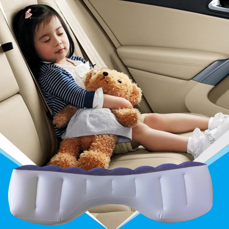 Inflatable Car Gap Pad Auto Traveling Air Bed Cushion With Storage Bag Vehicle Back Seat Gap Sleeping Mattress Vehicle Supplies