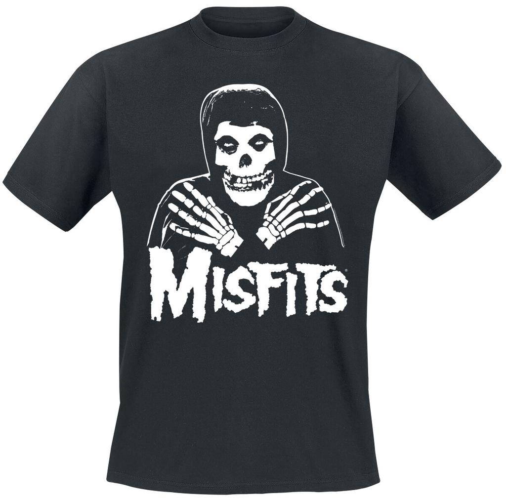 Hot Misfits Cotton Band Shirt Unisex Summer Short Sleeve Fashion Brand Tee Luxury Casual Vintage