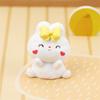 Cute Bunny Cake Decoration Rabbit Animal Ornaments Cake Topper Party Dessert Decor Birthday Party Baby Shower Baking Supplies