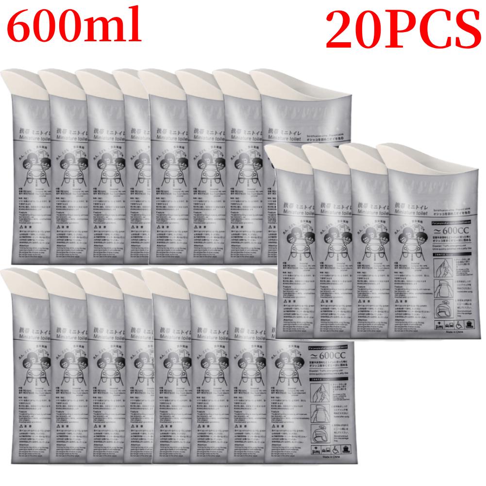 4-32 шт. Портативный аварийный пакет-писсуар для кемпинга на открытом воздухе, одноразовый дорожный пакет для рвоты, мобильный туалет для мужчин, женщин и детей