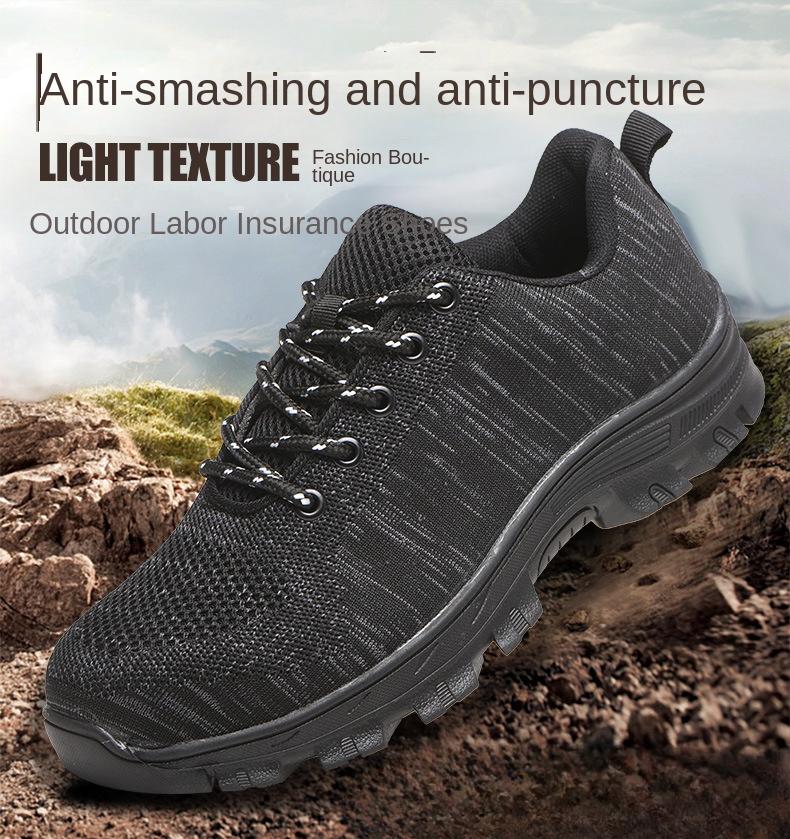 Safety Shoes, Anti-smashing, Anti-piercing, Anti-smashing, Anti-nail, Labor Insurance Shoes, Mine Workshop Work Shoes