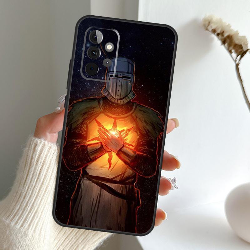 Славь Солнце Dark Souls Для Samsung Galaxy A51 A71 A12 A22 A32 A52 A72 A13 A23 A33 A54 A53 A34 A73 A21S A52S Чехол для телефона