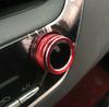 2 шт. автомобильный кондиционер климат-контроль ручка отделка кнопка крышка для Toyota Corolla 2019 2020 2021 автомобильные аксессуары автомобильный кондиционер ручки управления кольцо