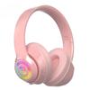 B38 Наушники с Bluetooth-поддержкой, с HD-шумоподавлением, сабвуфером, беспроводная игровая гарнитура с подсветкой