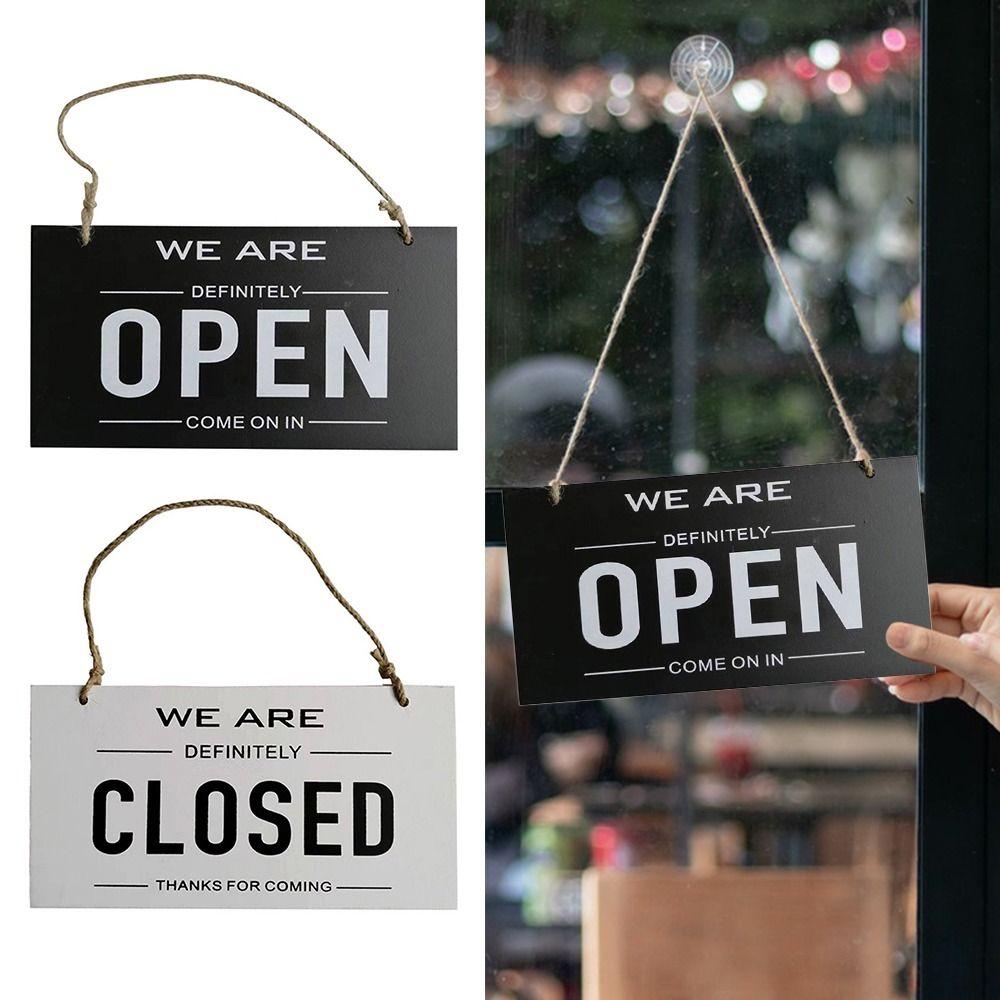 Double Sided Hotel Bulletin Board Reminder Signs Door Hanger Door Sign Fitting Room