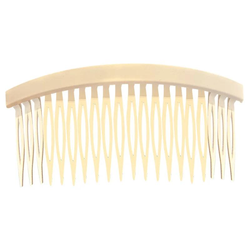 Женский однотонный гребень для волос, большая простая шпилька для челки, фиксированная укладка, повязка на голову для сломанных волос, аксессуары для волос