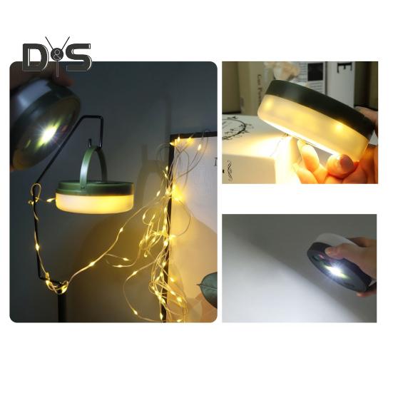 10 м выдвижной уличный фонарь для кемпинга с дистанционным управлением водонепроницаемый сказочный светильник USB перезаряжаемый регулируемый складной светодиодный светильник украшение для садовой палатки