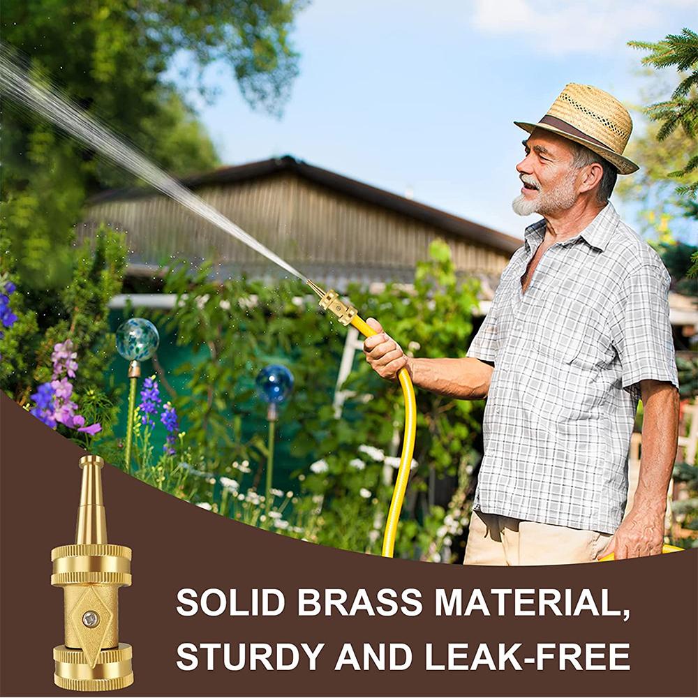 2 комплекта латунных насадок для воды, садовый шланг, запорный клапан, соединители для опрыскивателя