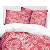 Floral 3D Digital Printing Quilt Cover Sheet Three-Piece Bedding Kit Home Textiles Bohemian Flowers