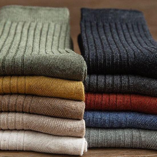 10 пар зимних носков, утолщенные плюшевые носки средней длины, высокоэластичные, с вышитым сердцем, нескользящие, не скатывающиеся, носки-тапочки, комфортные, теплые, спальные носки