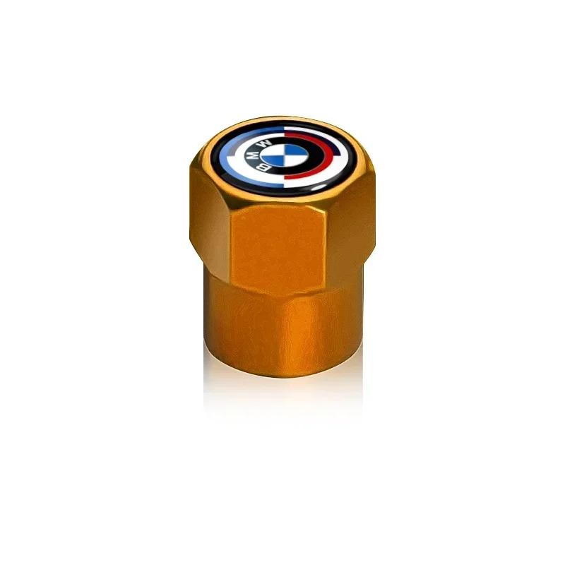 BABD1 2025 Hot New 4Pcs Car Wheel Tire Valve Caps Air Stem Covers Accessories For BMW E34 E46 E39 E38 E90 E60 E36 F30 F30 F10 E92 E38