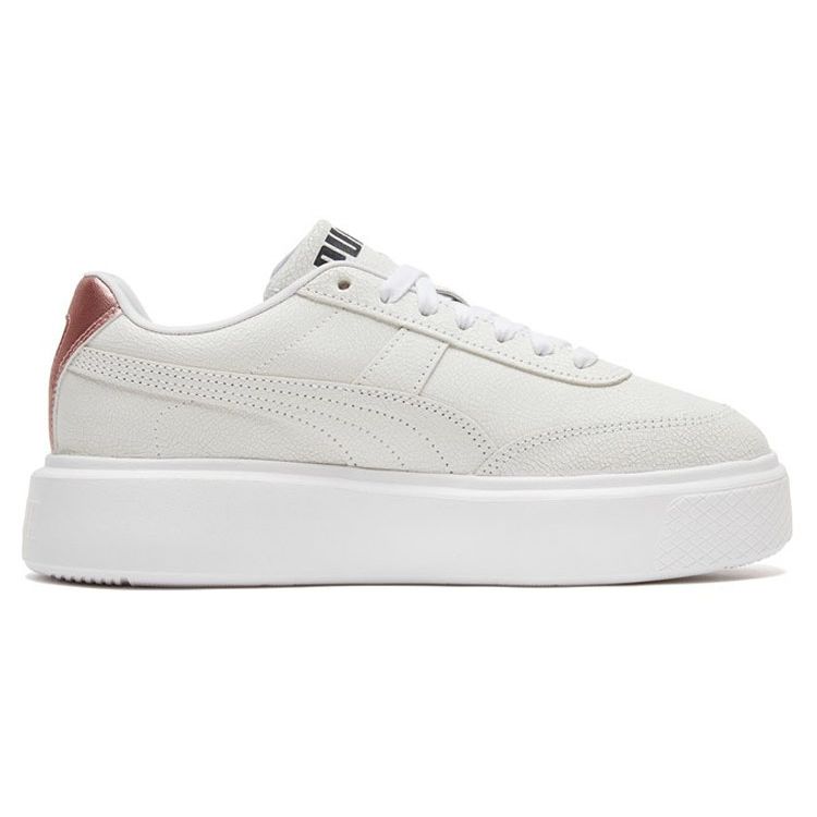 Puma Осло Майя Нескользящие Прочные Дышащие Низкие Кеды для Скейтборда Женские кроссовки Белый 382243-02