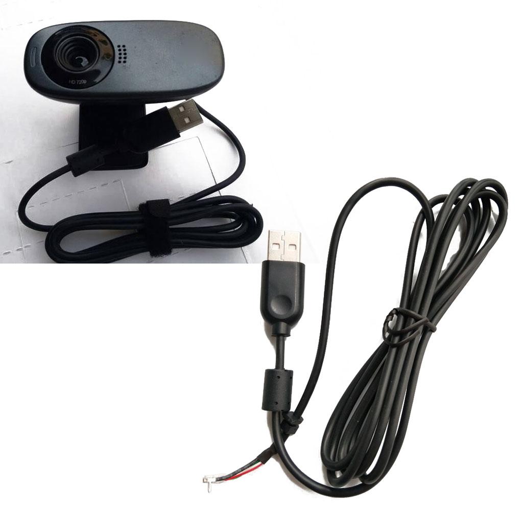 Camera Line Cable Webcam Wire USB Repair Replace for Webcam C270 C310