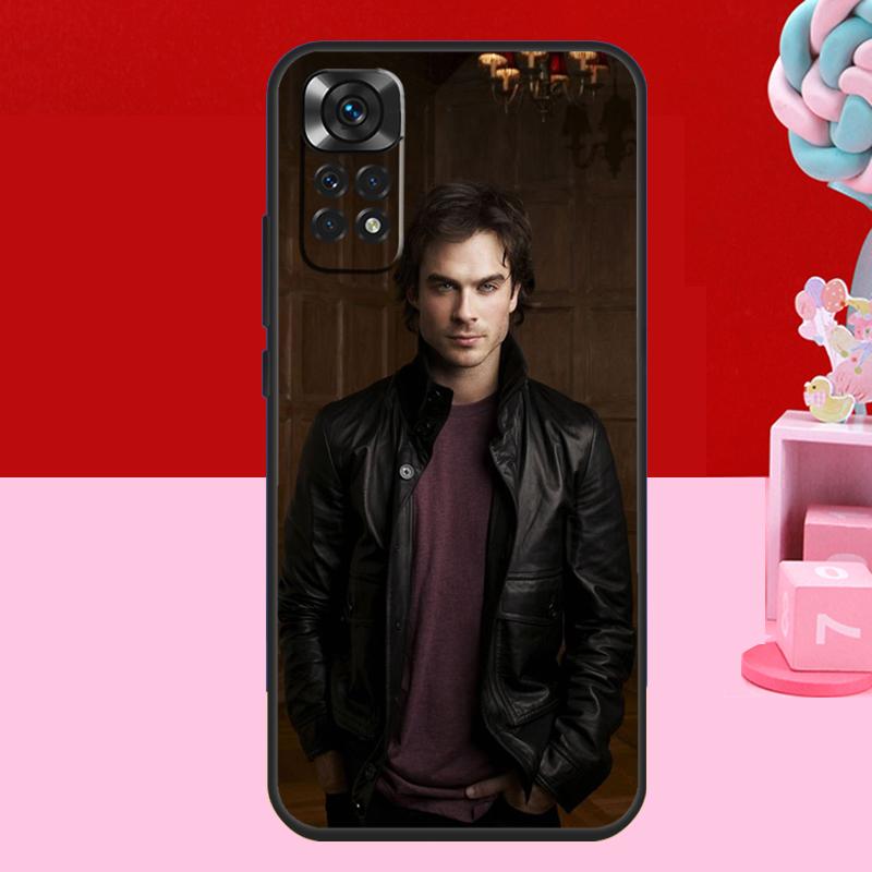 Чехол Damon Salvatore Дневники вампира Для Xiaomi Redmi Note 14 13 12 11 10 15 Pro Plus Redmi 15 C 13C 10C 12C 14C Мягкая крышка