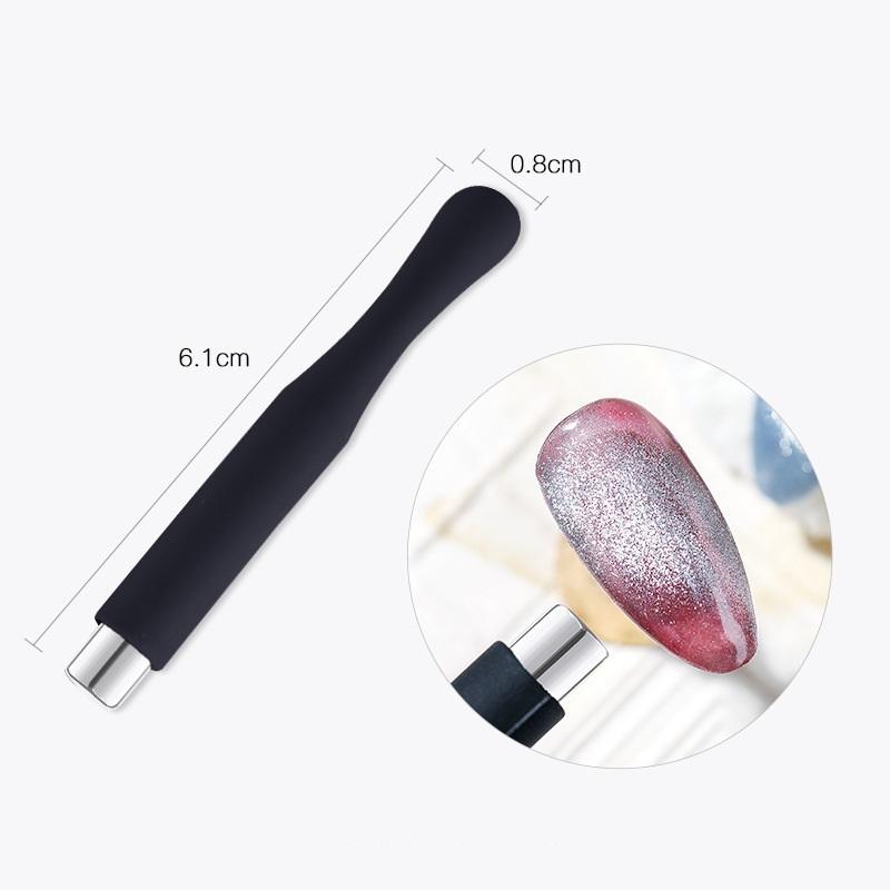 Магнитная 3D полоска с изображением кота, магнитная палочка, сильная широкая 9D Магнитная Гель-лак для ногтей, лак, волшебный дизайн ногтей, инструменты для самостоятельного маникюра