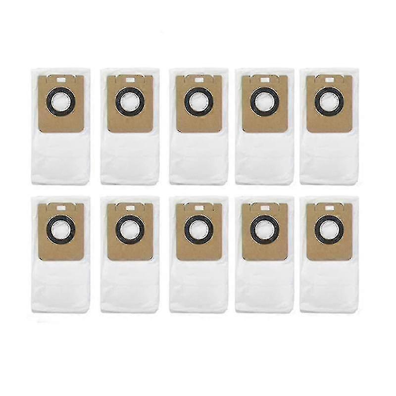 10pcs Dust Bags For Xiaomi Dreame Bot D10 Plus Rls3d Vacuum Cleaner