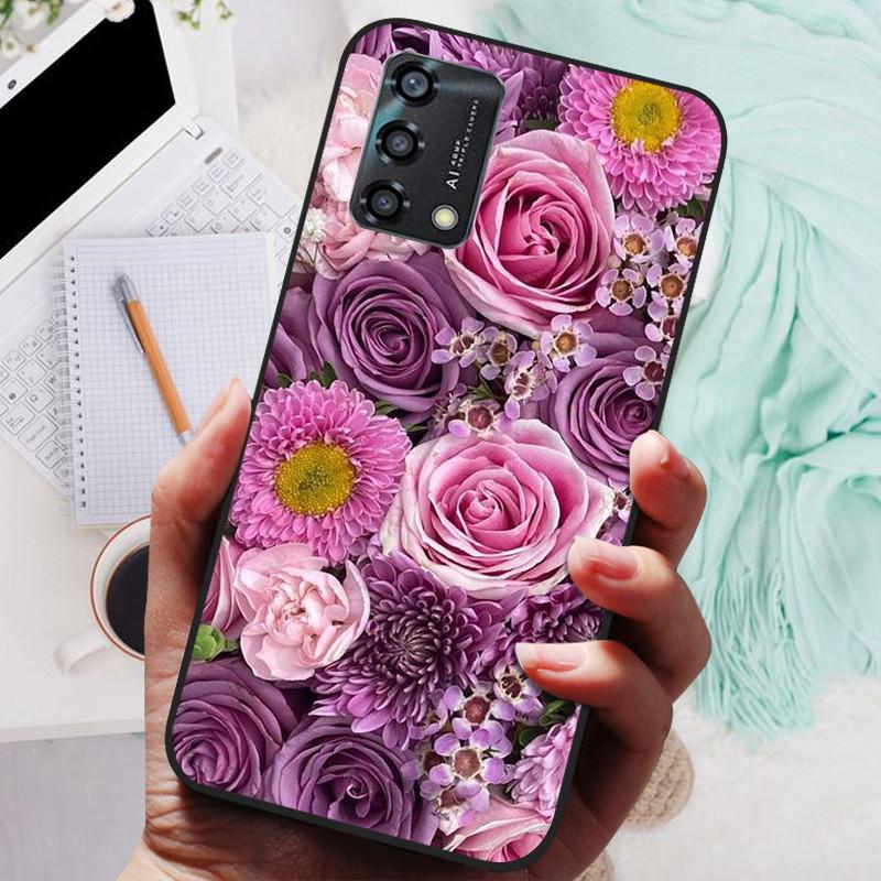 Чехол для телефона OPPO A74 4G, силиконовый черный бампер, мягкий ТПУ чехол для OPPO A74 CHP2219, Чехлы OPPOA74 A 74 Защитник Fundas