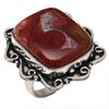 Rock Calsi Agate Gemstone Handmade Silver Jewelry "7"