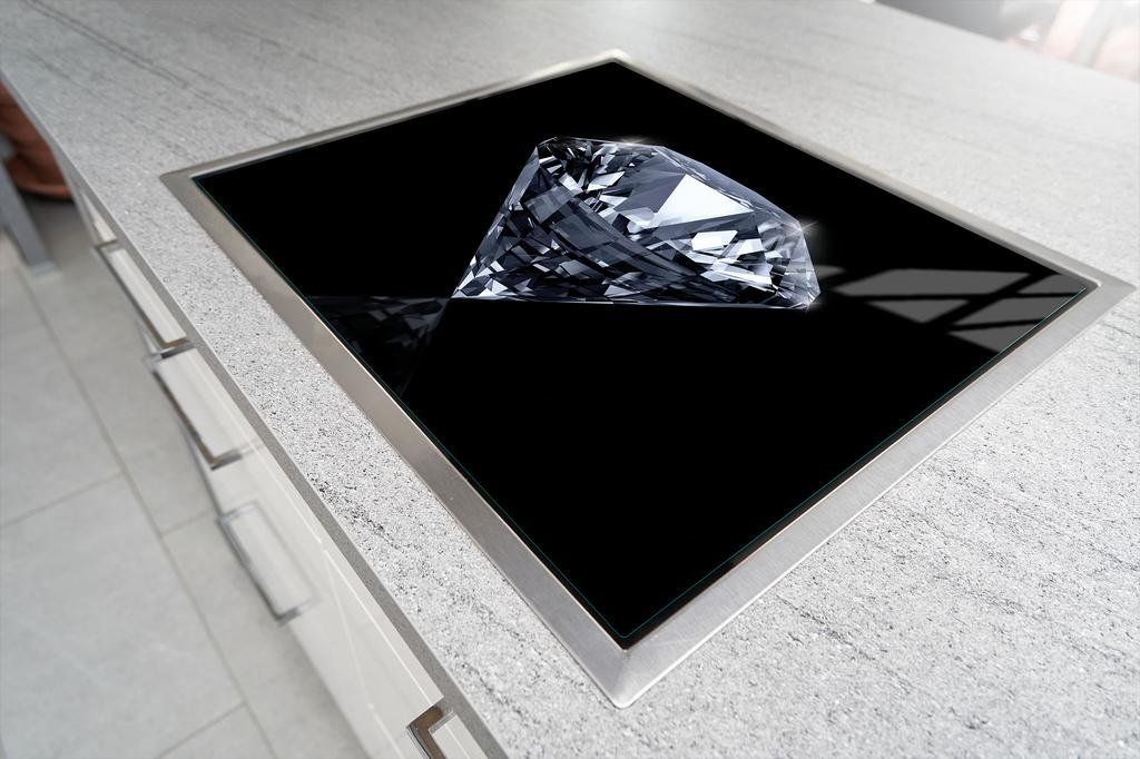 SZKLANA DESKA DO KROJENIA 52x30 DIAMENT