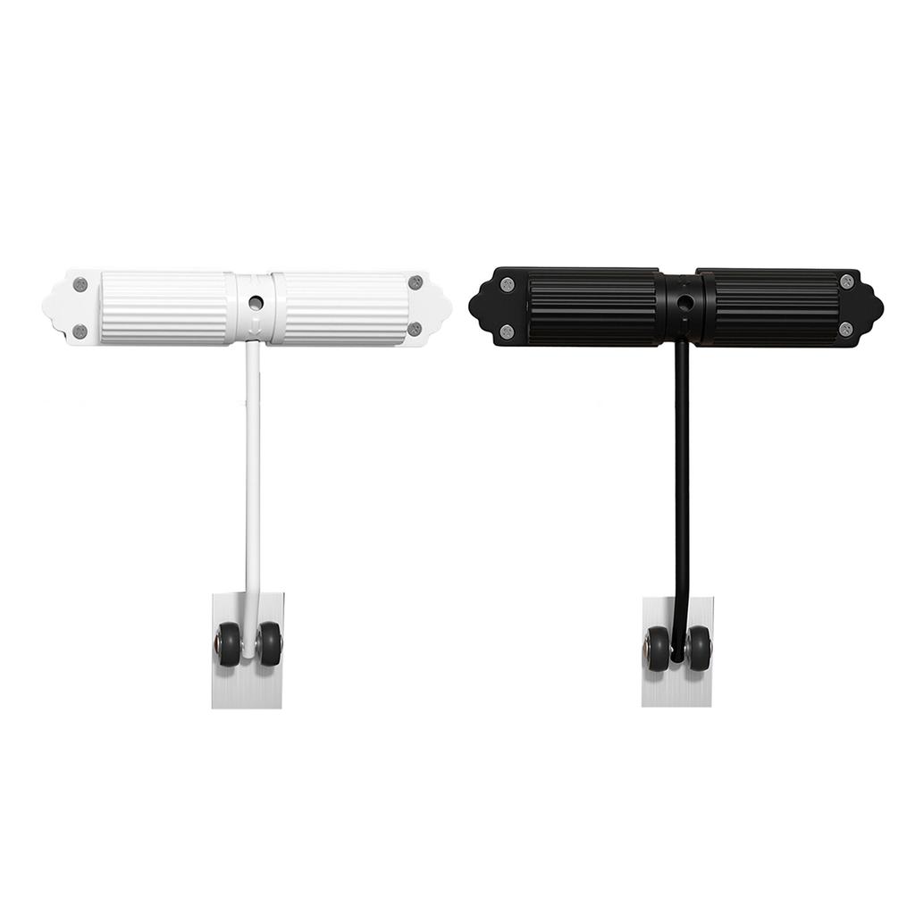 Automatic Door Closure Adjustable Strength Door Mechanism Smooth & Quiet Closing Metal Perfect for Home & Business Use