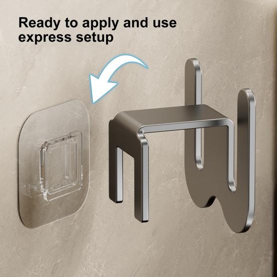 Slipper Drying Rack No Punching Hole Anti-slip Waterproof Bathroom Slipper Holder Quick Installation Great Load Bearing Flip Flops Wall Organizer